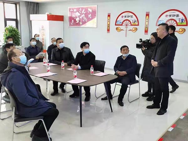 山西省民政厅副厅长琚李梅视察乐聆山西运城项目地